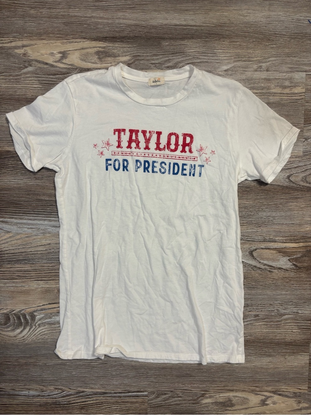 Tullabee Girls “Taylor for President” Tee - S